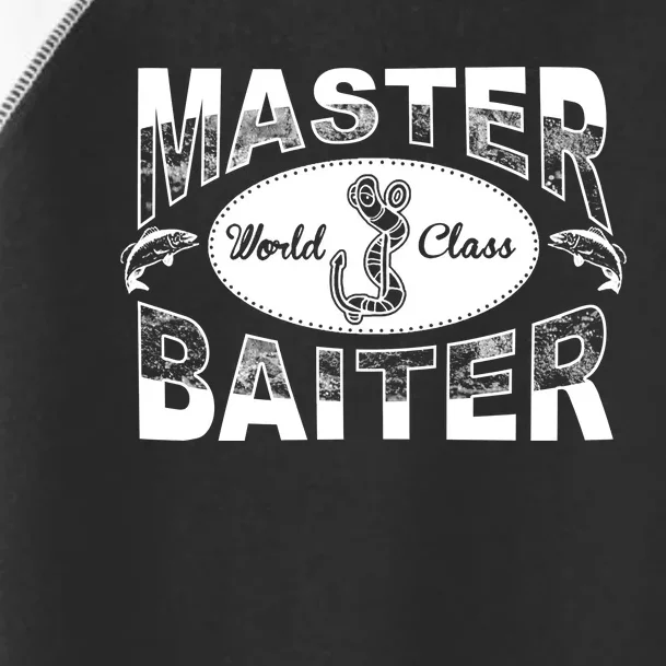 Master Baiter Fishing Toddler Fine Jersey T-Shirt