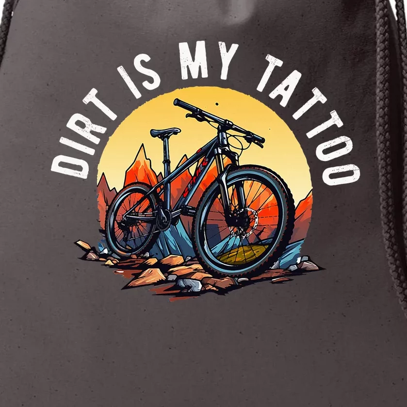 Mountain Bike Funny Mtb Biking Lover Drawstring Bag