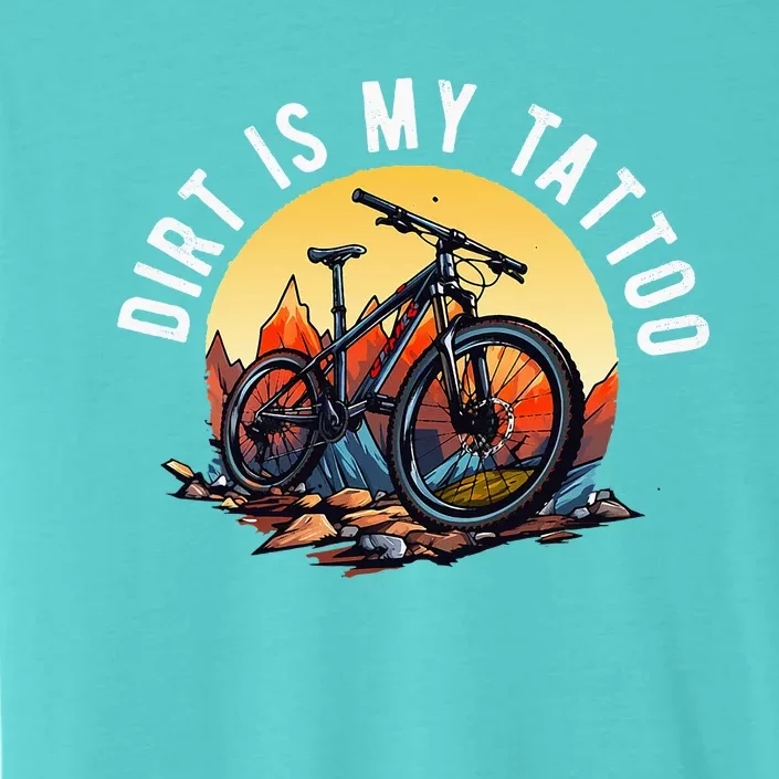 Mountain Bike Funny Mtb Biking Lover ChromaSoft Performance T-Shirt