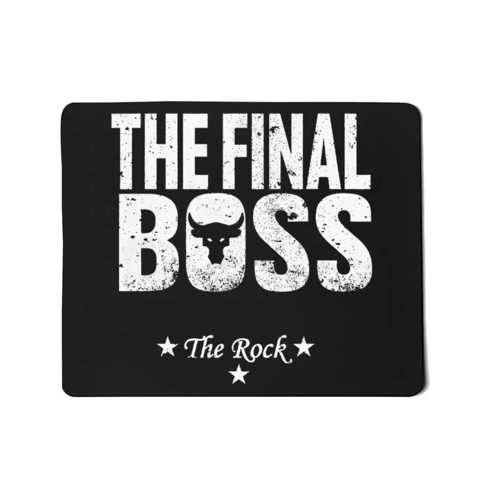 Music Boss Final Mousepad