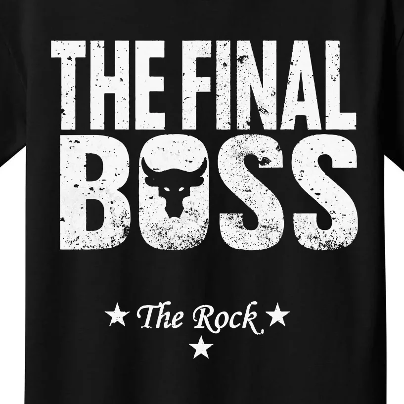 Music Boss Final Kids T-Shirt