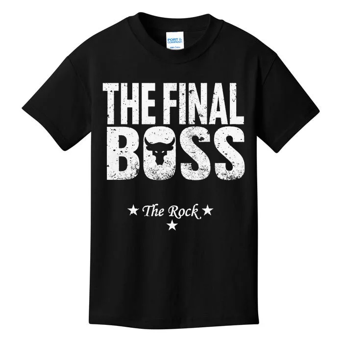 Music Boss Final Kids T-Shirt