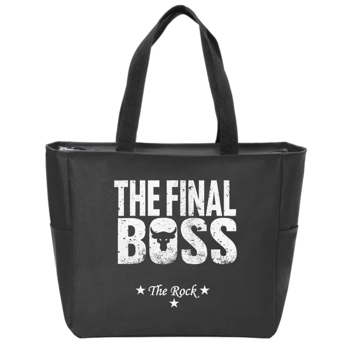 Music Boss Final Zip Tote Bag