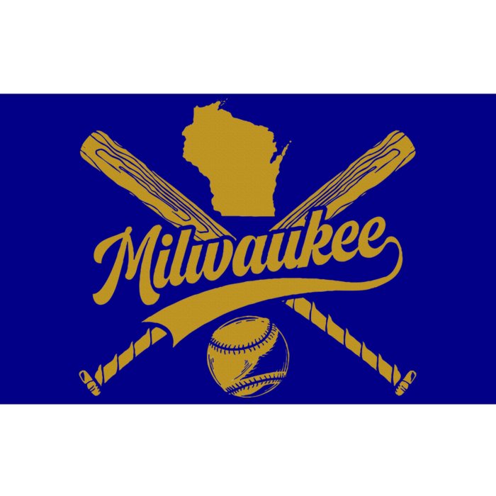 Milwaukee Baseball Fan Bumper Sticker