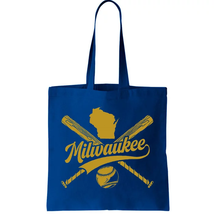 Milwaukee Baseball Fan Tote Bag