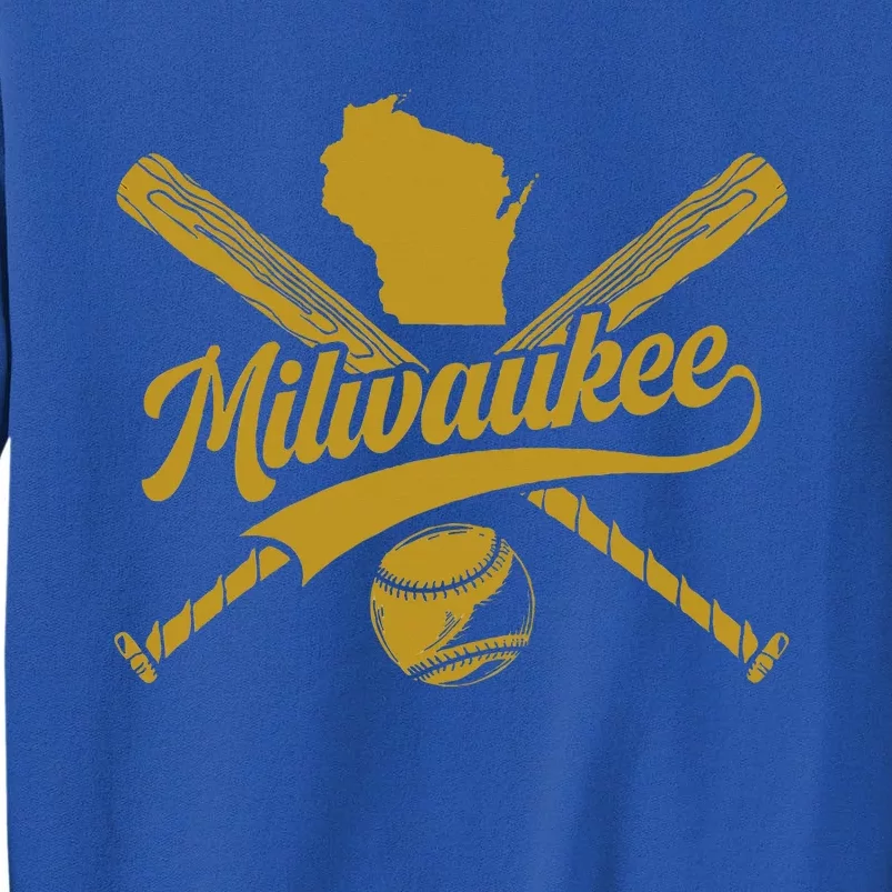 Milwaukee Baseball Fan Tall Sweatshirt