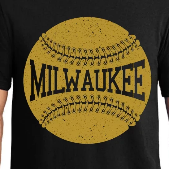 Milwaukee Baseball Fan Pajama Set