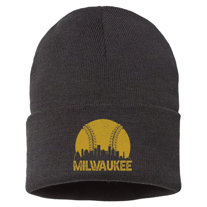 Milwaukee Baseball Fan Sustainable Knit Beanie