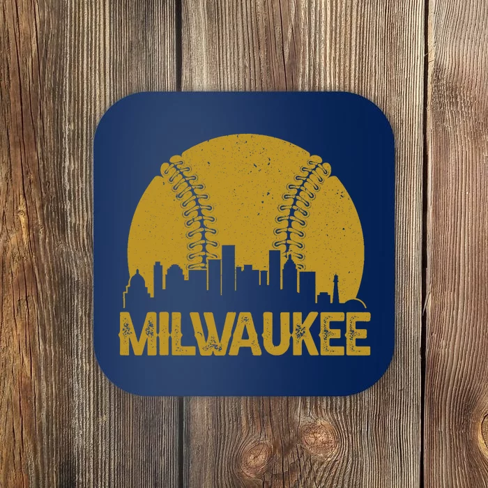 Milwaukee Baseball Fan Coaster