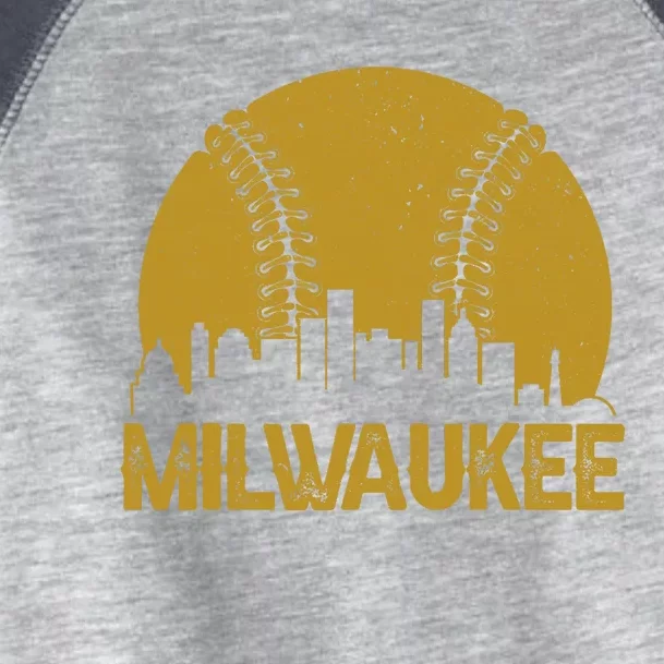 Milwaukee Baseball Fan Toddler Fine Jersey T-Shirt