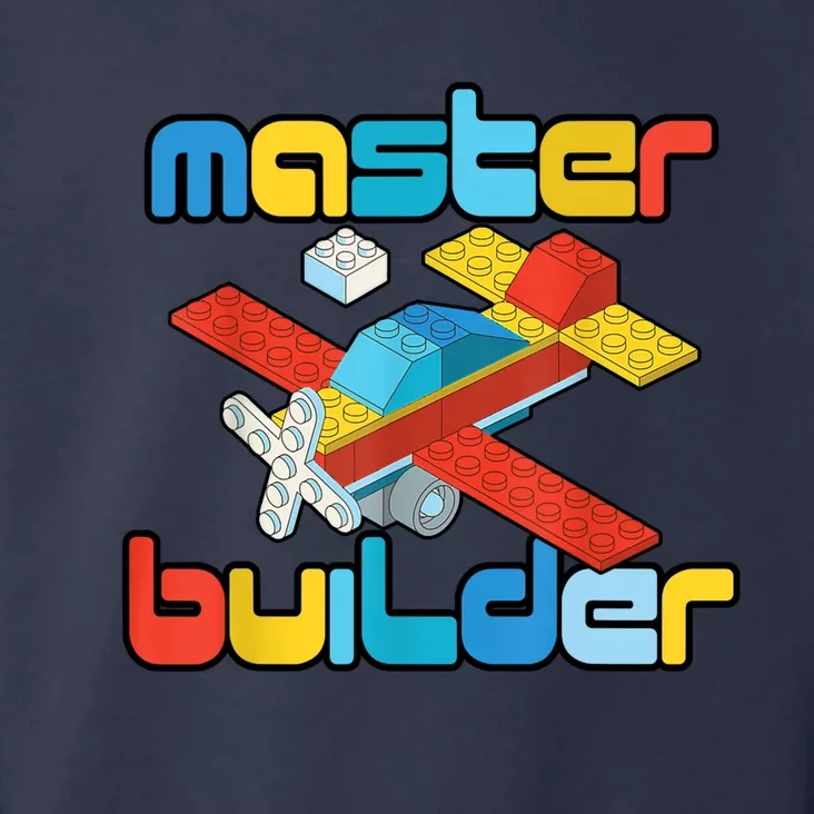 Master Builder Funny Building Blocks Brick Block Toy Toddler Hoodie