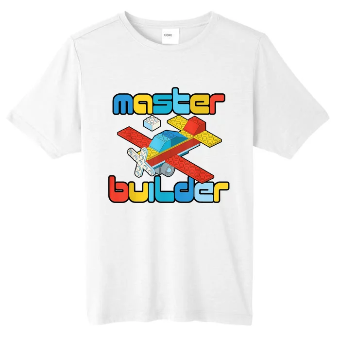 Master Builder Funny Building Blocks Brick Block Toy ChromaSoft Performance T-Shirt