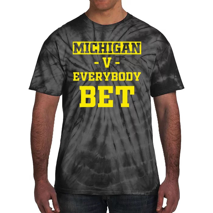 Michigan BET For Michigan BET Tie-Dye T-Shirt