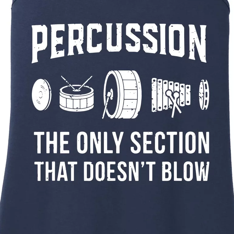 Marching Band For Drummers In Percussion Section Ladies Essential Tank