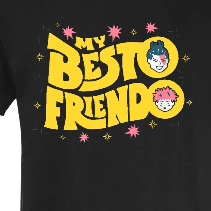 My Besto Friendo Kawaii Anime Saying Art Garment-Dyed Heavyweight T-Shirt