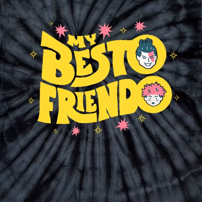 My Besto Friendo Kawaii Anime Saying Art Tie-Dye T-Shirt