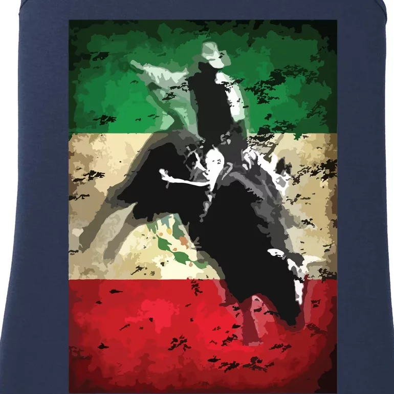 Mexico BullRiding For Ranch Rider Mexican Cowboy Ladies Essential Tank