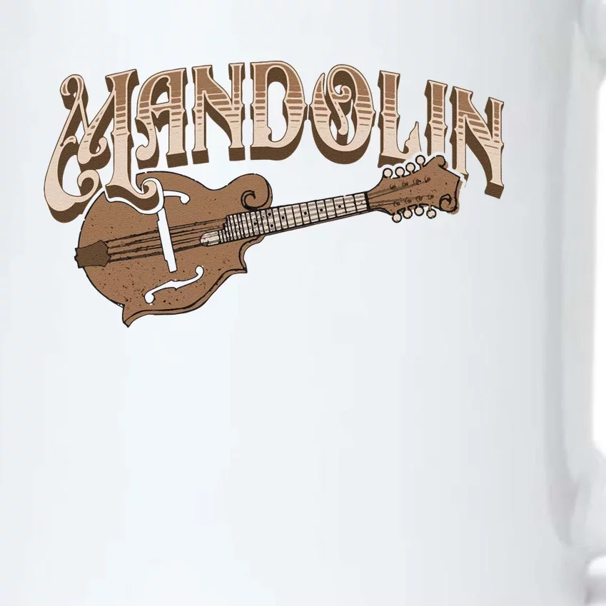 Mandolin Bluegrass Folk Music Mandolin Player Musicians Black Color Changing Mug