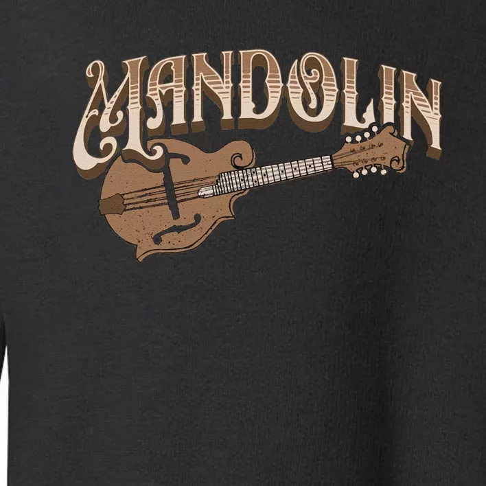 Mandolin Bluegrass Folk Music Mandolin Player Musicians Toddler Sweatshirt