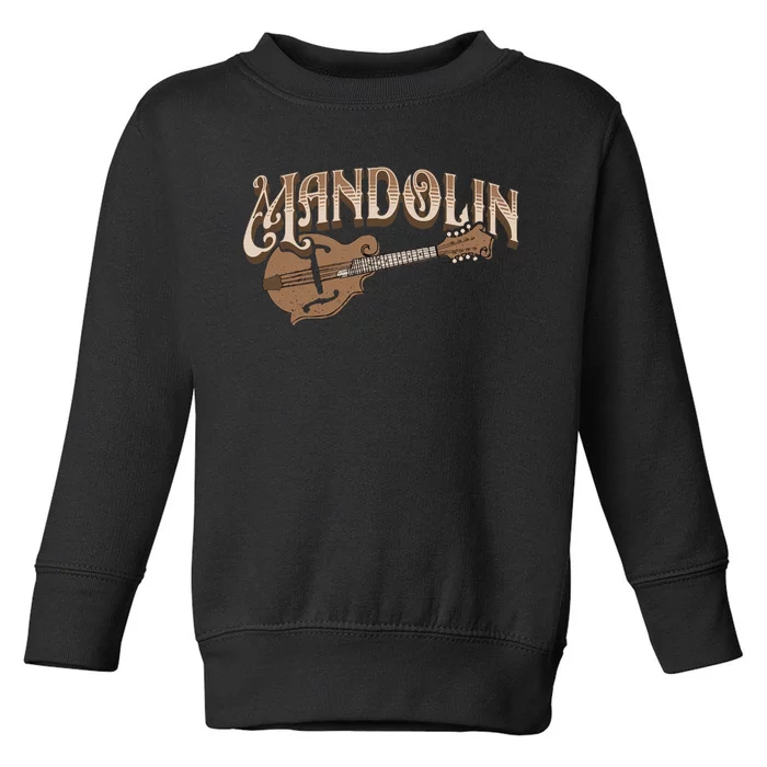 Mandolin Bluegrass Folk Music Mandolin Player Musicians Toddler Sweatshirt