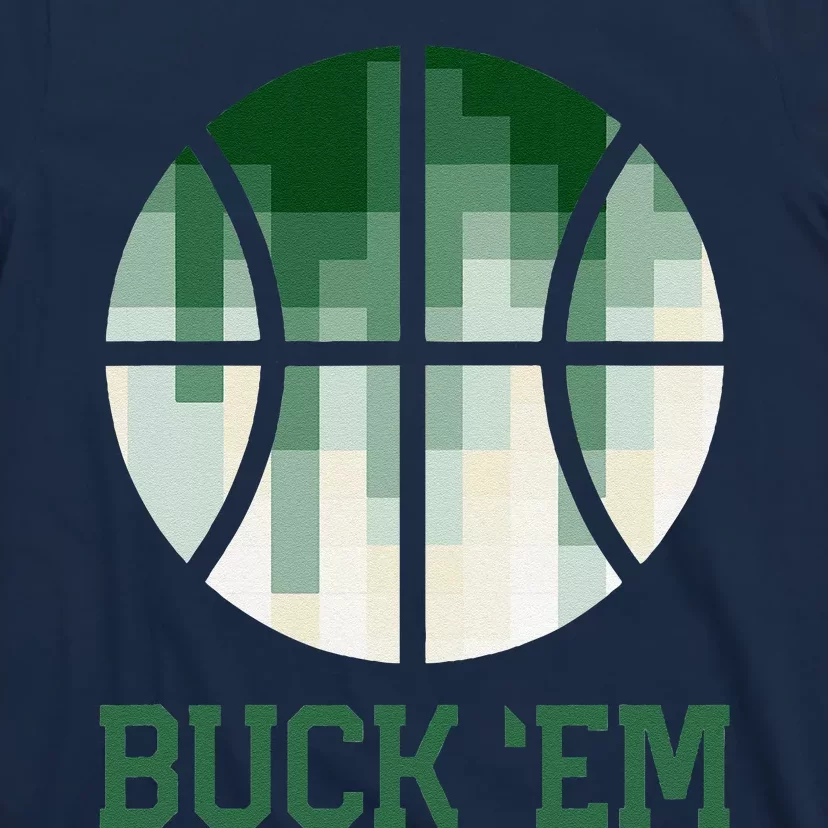 Milwaukee Basketball Fan T-Shirt