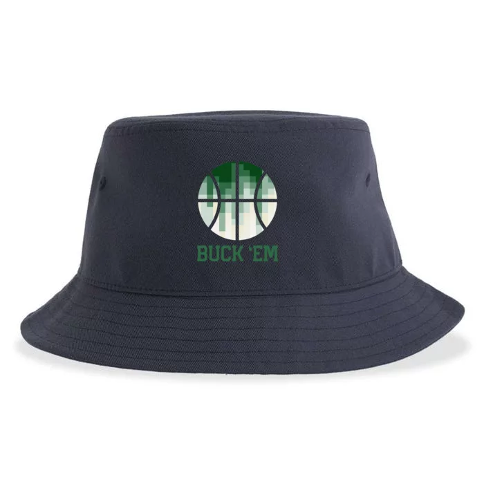 Milwaukee Basketball Fan Sustainable Bucket Hat