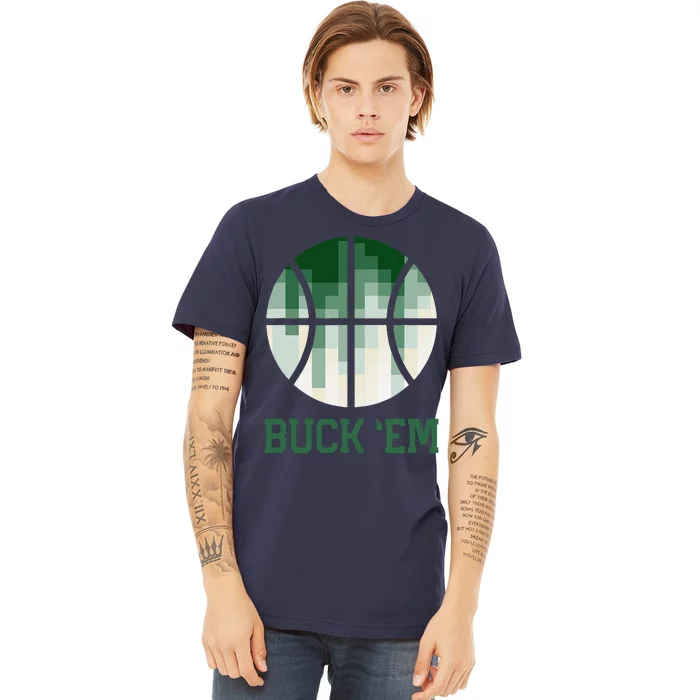 Milwaukee Basketball Fan Premium T-Shirt