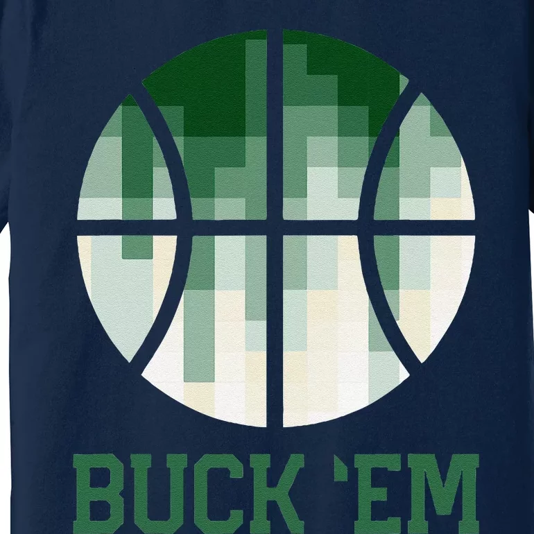 Milwaukee Basketball Fan Premium T-Shirt