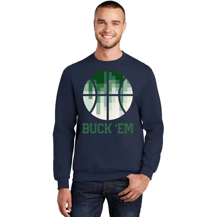 Milwaukee Basketball Fan Tall Sweatshirt