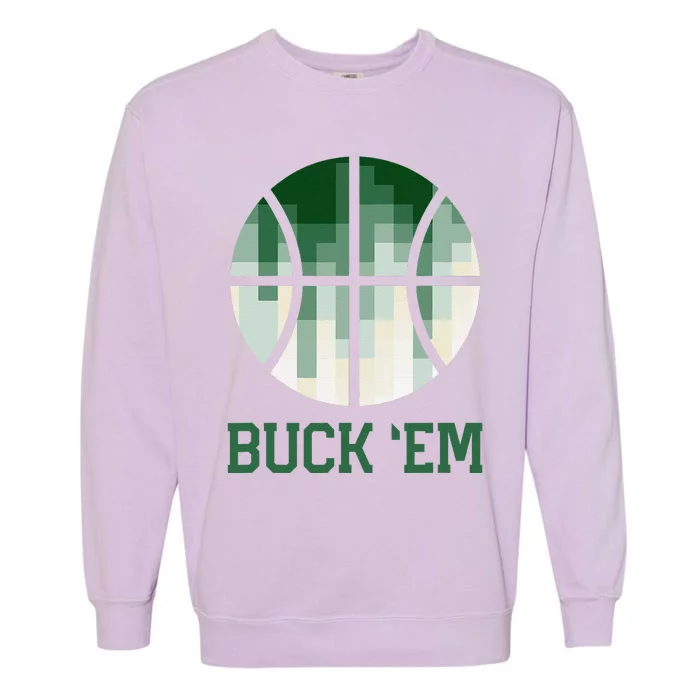 Milwaukee Basketball Fan Garment-Dyed Sweatshirt