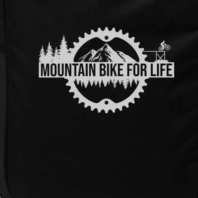 Mountain Bike For Life Gift Road Cyling Impact Tech Backpack