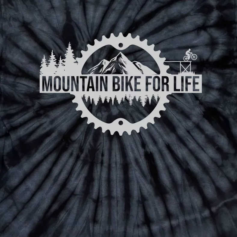 Mountain Bike For Life Gift Road Cyling Tie-Dye T-Shirt