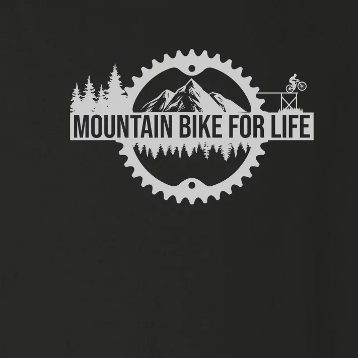 Mountain Bike For Life Gift Road Cyling Toddler Long Sleeve Shirt