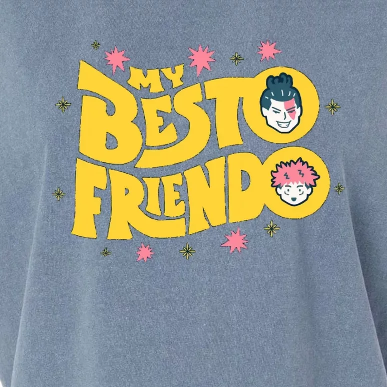 My Besto Friendo Garment-Dyed Women's Muscle Tee