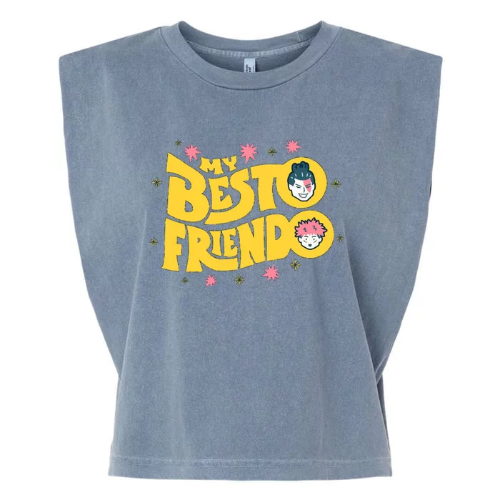 My Besto Friendo Garment-Dyed Women's Muscle Tee