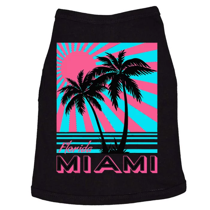 Miami Beach Florida Miami Palm Trees Doggie Tank