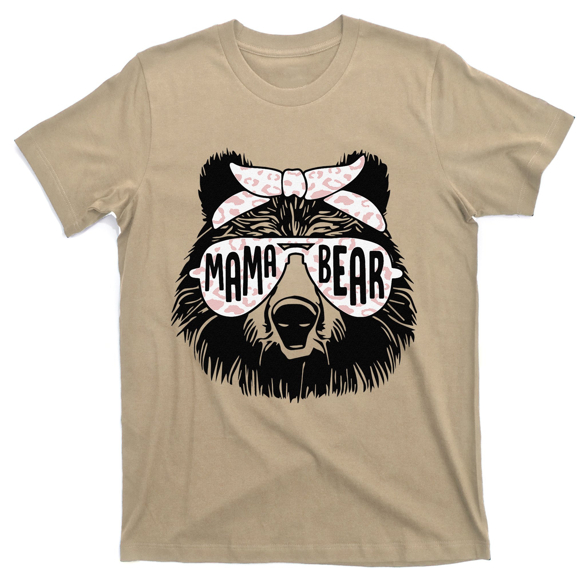 Mama Bear Sunflower - Personalized T-Shirt/ Hoodie - Best Gift For Mother