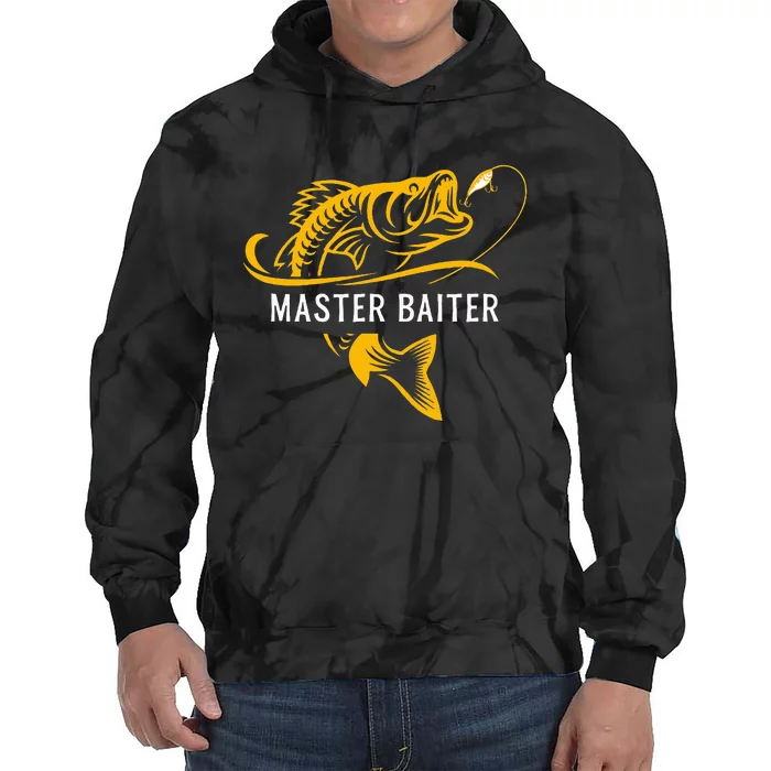 Master Baiter Funny Fishing Tie Dye Hoodie