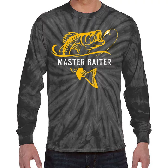 Master Baiter Funny Fishing Tie-Dye Long Sleeve Shirt