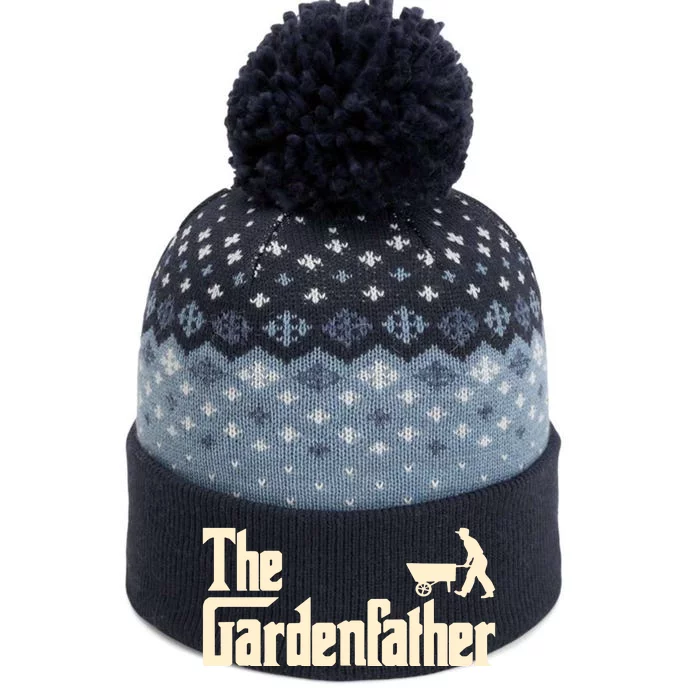 Men Best Gardening Father Gifts The Gardenfather Men Tee The Baniff Cuffed Pom Beanie