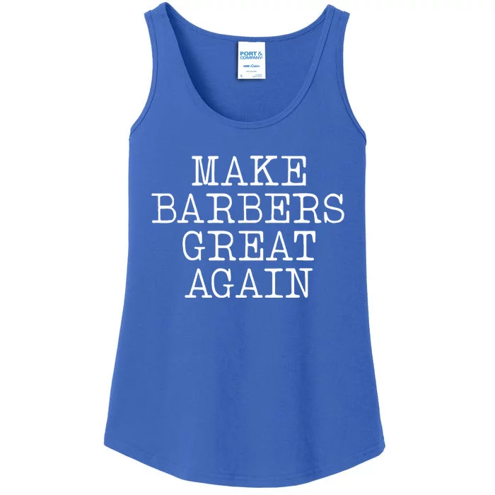 Make Barbers Great Again Ladies Essential Tank