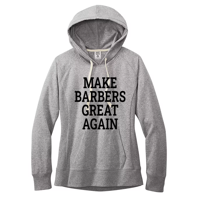 Make Barbers Great Again Women's Fleece Hoodie