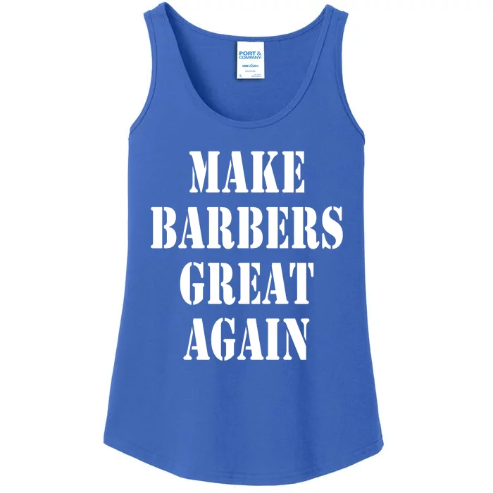 Make Barbers Great Again Ladies Essential Tank