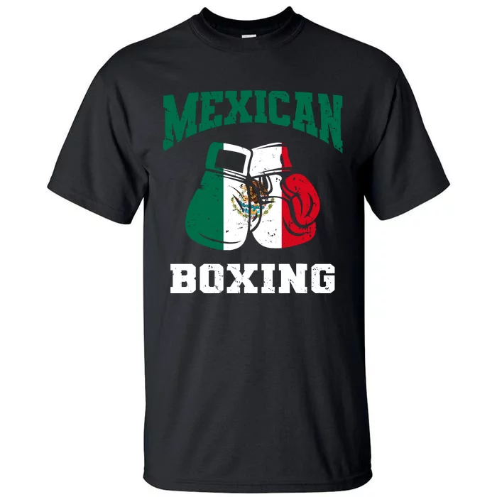 Mexican Boxing Gloves Mexico Pride Patriotics Boy Tall T-Shirt