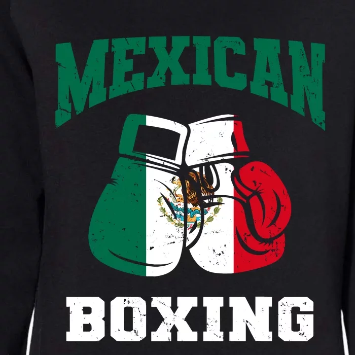 Mexican Boxing Gloves Mexico Pride Patriotics Boy Womens California Wash Sweatshirt