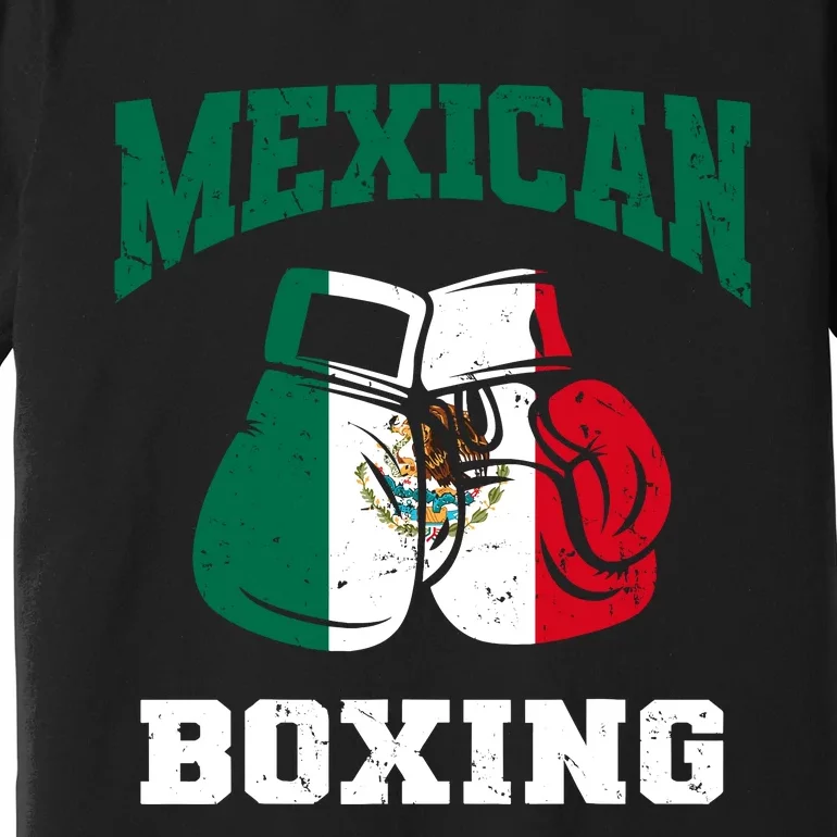 Mexican Boxing Gloves Mexico Pride Patriotics Boy Premium T-Shirt