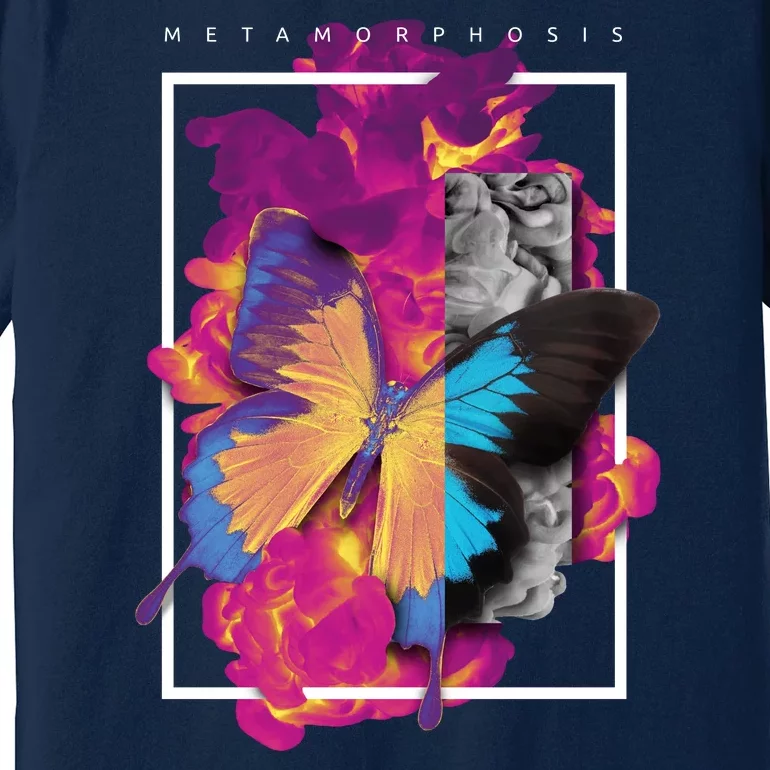 Metamorphosis Butterfly Graphic Premium T-Shirt