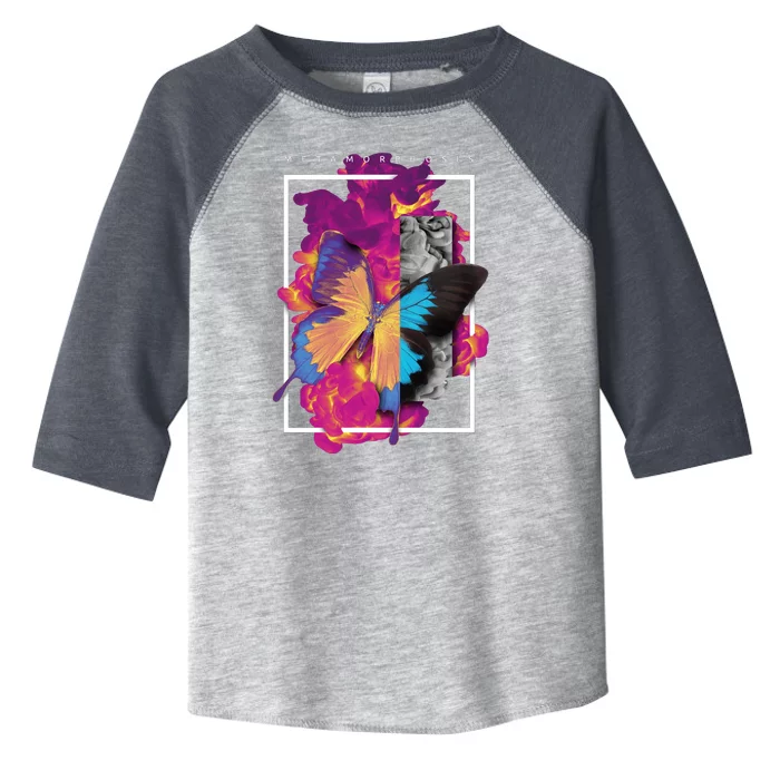 Metamorphosis Butterfly Graphic Toddler Fine Jersey T-Shirt