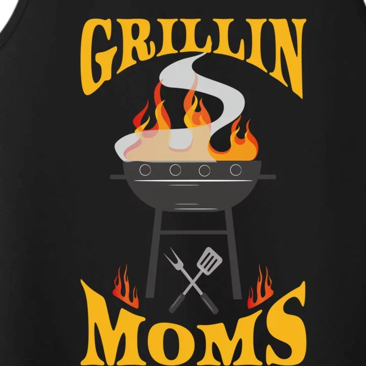 Moms Bbq Grill Smoker And Barbecue Chef Gift Performance Tank