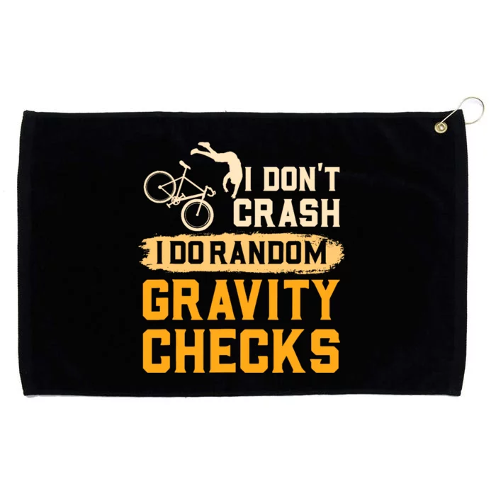 Mountain Biking Gift For A Mountain Biker Grommeted Golf Towel